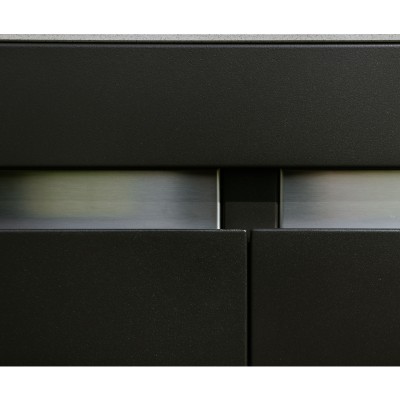 Fògher Agher Außenküche Monoblock 240 cm Obsidian