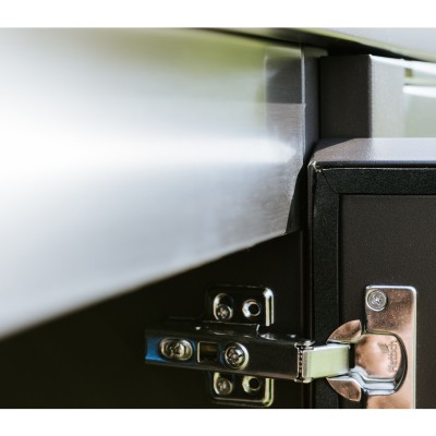 Fògher Agher Außenküche Monoblock 240 cm Obsidian