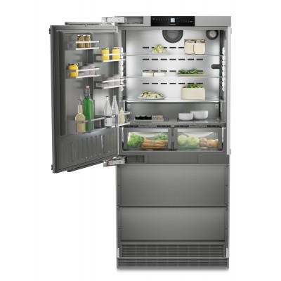 Liebherr ecbne 8871-617 Einbaukühlschrank mit Gefrierfach 91 cm H 202
