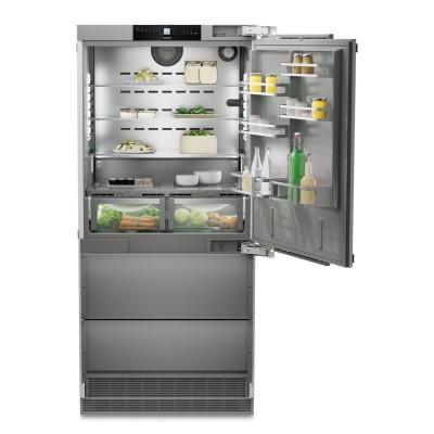 Liebherr ecbne 8870 Einbaukühlschrank mit Gefrierfach 91 cm H 202