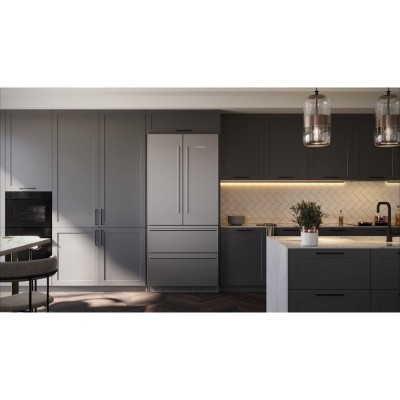 Liebherr cbnste 8872 freestanding french door fridge freezer 91 cm stainless steel