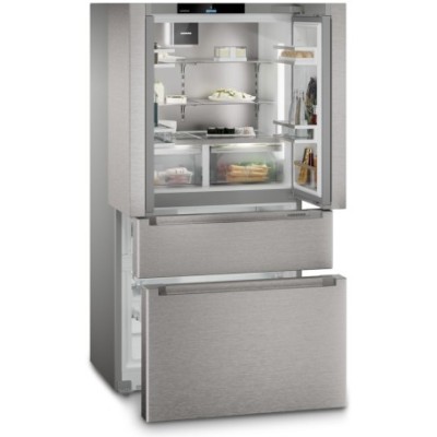 Liebherr mbsddi 9556 91cm freestanding stainless steel fridge-freezer