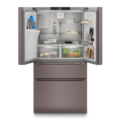 Liebherr mbtsdi 9528 91 cm freistehende Kühl-Gefrierkombination aus Edelstahl