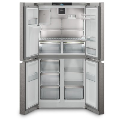 Liebherr mbsddi 9058 90cm wolnostojąca lodówka-zamrażarka ze stali nierdzewnej