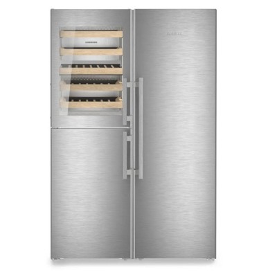 Liebherr xrcst 5295 120cm freestanding stainless steel fridge-freezer