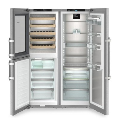 Liebherr xrcst 5295 120cm freestanding stainless steel fridge-freezer