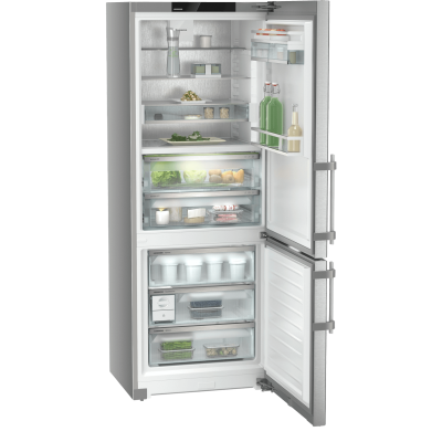 Liebherr cbnsda 775i 75cm freestanding stainless steel fridge-freezer