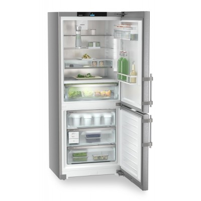 Liebherr cbnsdc 765i 75cm freestanding stainless steel fridge-freezer