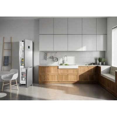 Liebherr cbnstb 579i 60cm freistehende Kühl-Gefrierkombination aus Edelstahl