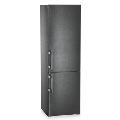 Liebherr cbnbsa 575i 60cm wolnostojąca lodówka-zamrażarka ze stali nierdzewnej w kolorze czarnym