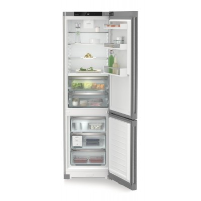 Liebherr cbnsda 572i 60cm freistehender Kühl-Gefrierschrank aus Edelstahl