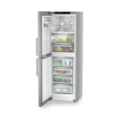 Liebherr sbnsdd 526i 60cm freistehender Kühl-Gefrierschrank aus Edelstahl