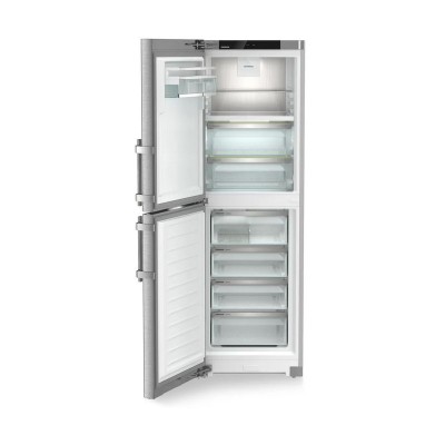 Liebherr sbnsdd 526i 60cm freistehender Kühl-Gefrierschrank aus Edelstahl