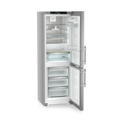 Liebherr scnsdc 525i 60cm freistehender Kühl-Gefrierschrank aus Edelstahl
