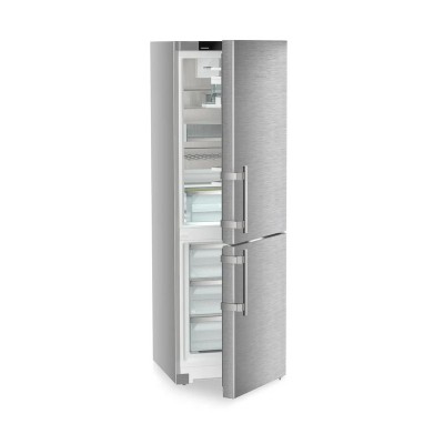 Liebherr scnsdc 525i 60cm freistehender Kühl-Gefrierschrank aus Edelstahl