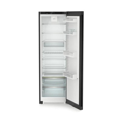Liebherr srbdd 5220 Einzeltürkühlschrank 60 cm Edelstahl schwarz freistehend