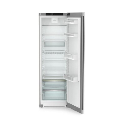 Liebherr srsfd 5220 wolnostojąca lodówka ze stali nierdzewnej o szerokości 60 cm i pojedynczych drzwiach