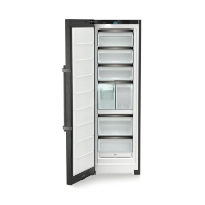 Zamrażarka Liebherr sfnbsd 529i 60 cm, stal nierdzewna, czarna, wolnostojąca