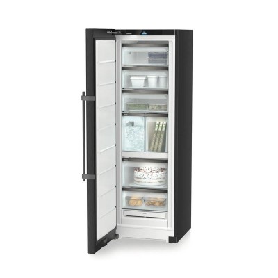 Zamrażarka Liebherr sfnbsd 529i 60 cm, stal nierdzewna, czarna, wolnostojąca