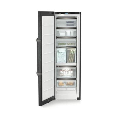 Zamrażarka Liebherr sfnbsd 529i 60 cm, stal nierdzewna, czarna, wolnostojąca