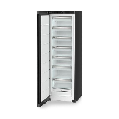 Liebherr sfnbdd 5227 zamrażarka 60 cm stal nierdzewna czarna wolnostojąca