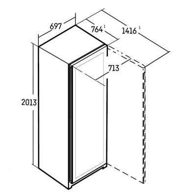 Liebherr wpgbi 7483 70cm wolnostojąca piwniczka na wino, czarna