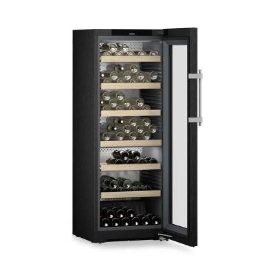 Liebherr wpbsi 5052 60cm czarna wolnostojąca piwniczka na wino