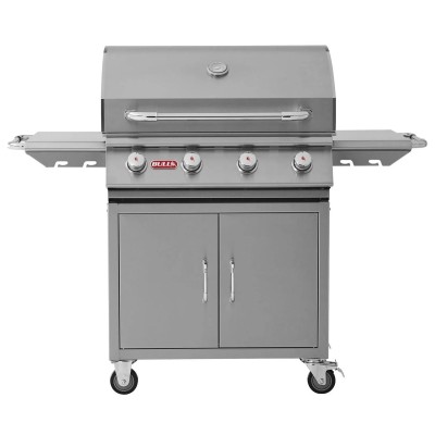 Grill gazowy Bull Outlaw LPG z wózkiem ze stali nierdzewnej