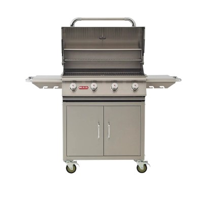 Grill gazowy Bull Outlaw LPG z wózkiem ze stali nierdzewnej