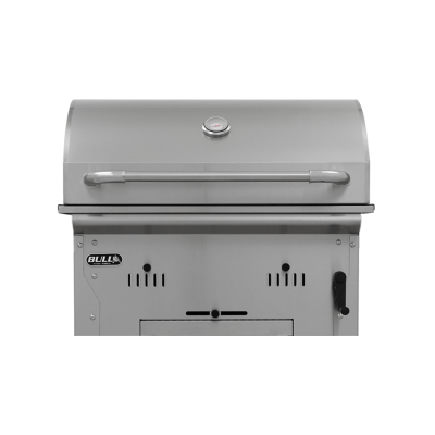 Wbudowany grill węglowy Bull Bison 82 cm ze stali nierdzewnej