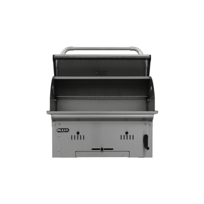 Wbudowany grill węglowy Bull Bison 82 cm ze stali nierdzewnej