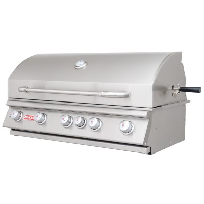 Grill Bull Brahma ze wbudowanym rożnem 100 cm ze stali nierdzewnej