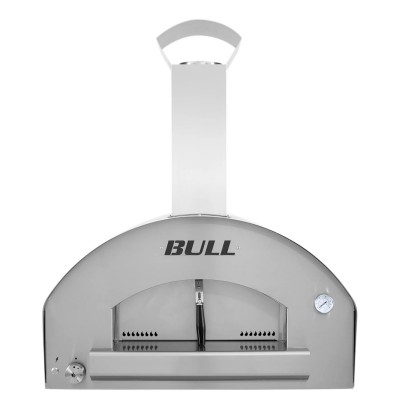 Four à pizza à gaz extra large Bull 66140CE 100 cm en acier inoxydable