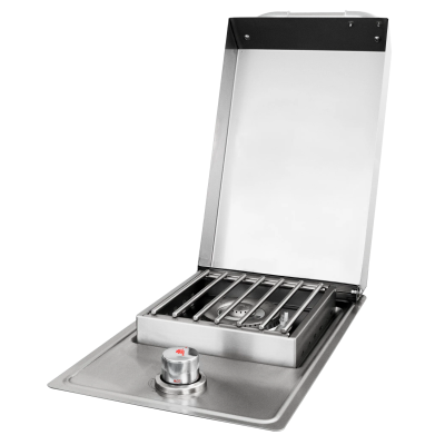 Bull 60008CE outdoor LPG hob domino 31 cm built-in stainless steel