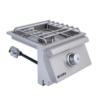 Bull 60018CE Pro Outdoor Einbau-LPG-Kochfeld 60 cm Edelstahl