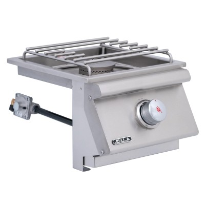 Bull 60018CE Pro Outdoor Einbau-LPG-Kochfeld 60 cm Edelstahl