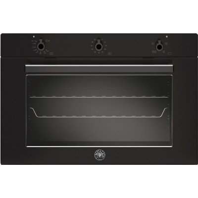 Piekarnik gazowy do zabudowy Bertazzoni F905PROGKN 90 cm, czarny