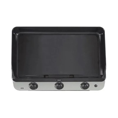Eno combo fusion 75 gas plancha z wózkiem ze stali nierdzewnej 135 cm - czarny