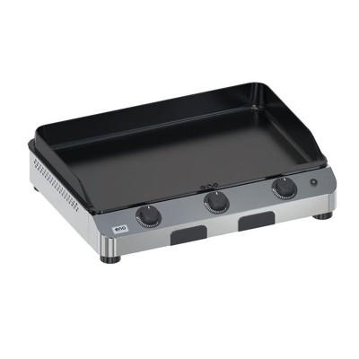 Plancha de gas de encimera Eno Fusion 75 de 75 cm en acero inoxidable