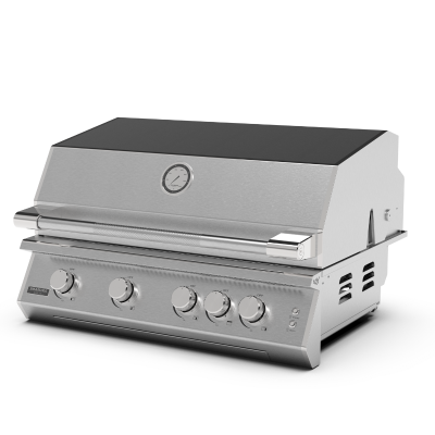 Barbecue encastrable Brabura bgg0013 Fusion 400 rs 80 cm en acier inoxydable