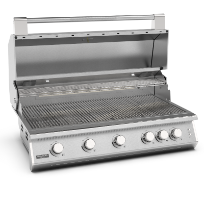 Brabura bgg0014 Fusion 500 rs Einbaugrill 100 cm Edelstahl