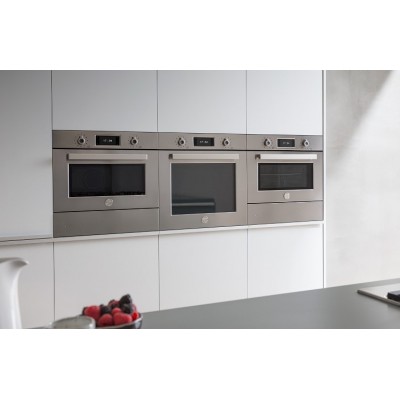 Bertazzoni f457promwtx eingebauter kombinierter Mikrowellenherd 60 cm aus Edelstahl