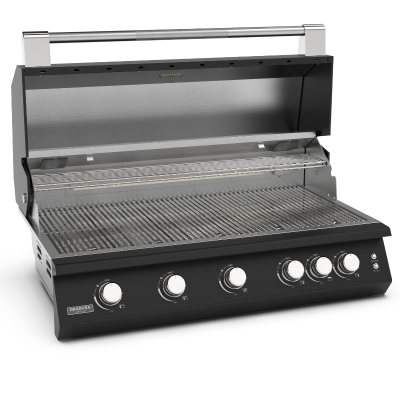Brabura bgg0016 Fusion 500 rs barbecue da incasso 100 cm nero