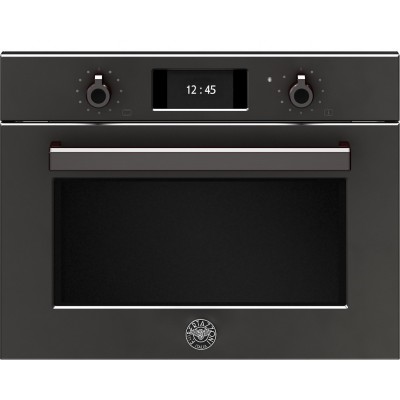 Bertazzoni f457promwtn built-in combined microwave oven 60 cm carbon