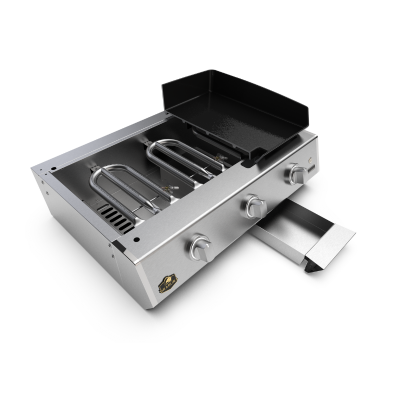Brabura Class L Original 30 griddle with trolley 175 cm stainless steel