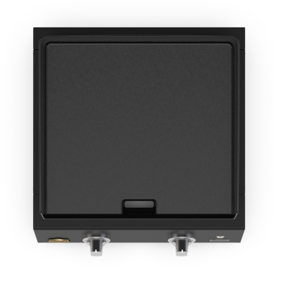 Brabura L Class Matte 20 piastra con carrello 150 cm nero