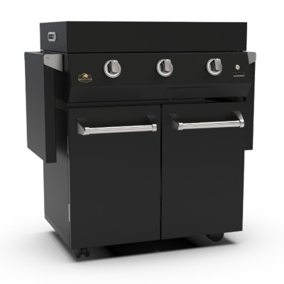 Brabura L class matte 30 piastra con carrello 173  cm nero