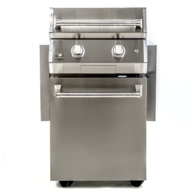 Brabura L class inox 20 plate with trolley 150 cm stainless steel