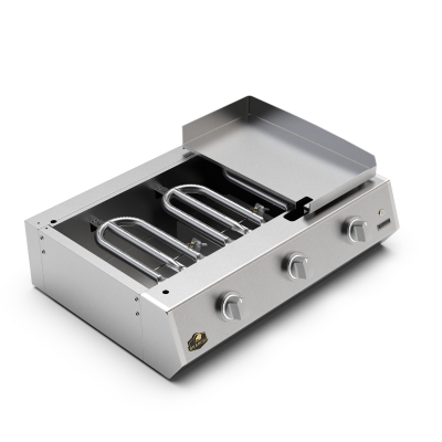 Brabura bgg0005 Inox 30 countertop plate 82 cm stainless steel