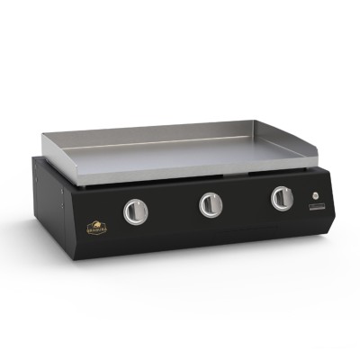 Brabura bgg0011 L class special 30 countertop plate 82 cm black